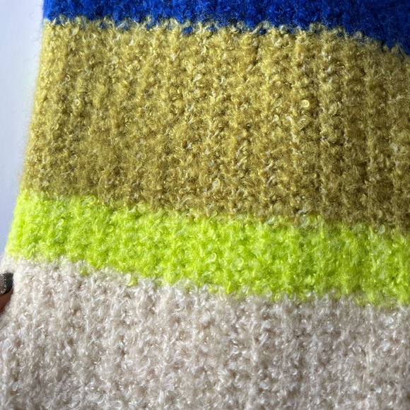 Kangol x H&M striped logo over sized sweater size Medium - Picture 13 of 13